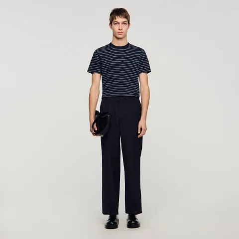 Wide-leg trousers