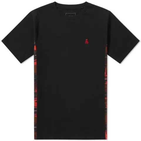 SOPHNET. Camouflage Side Panel Tee