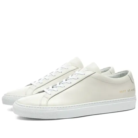 Achilles Low White Sole