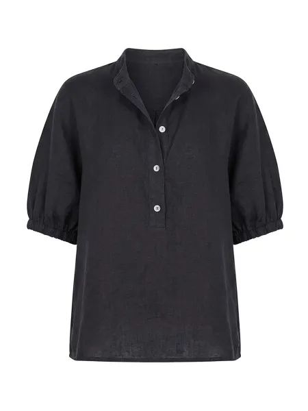 James Lakeland Relaxed Fit Linen Blouse