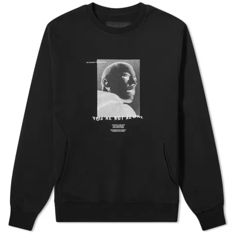 Edgaras Portrait Print Sweat