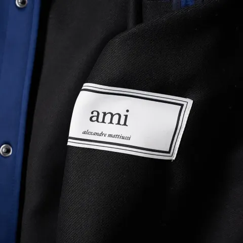AMI Unlined Snap Jacket