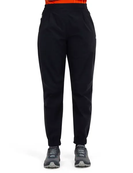 Berghaus Explorer Elasticated Waist Straight Leg Trousers Black