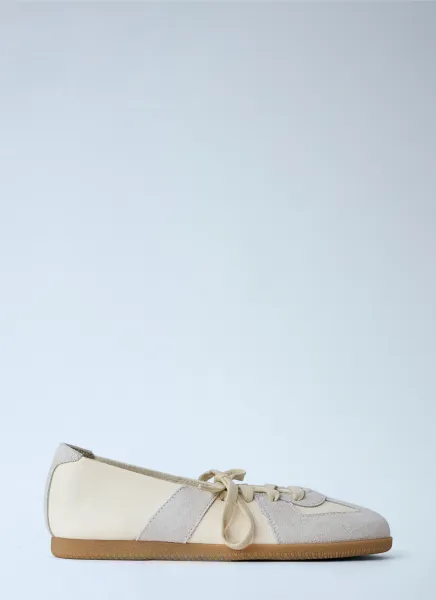 Replica Soft Laced Ballerinas