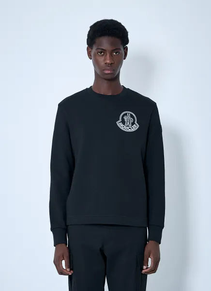 Logo Motif Sweatshirt