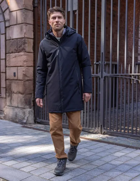 Regatta Merzen Waterproof Hooded Jacket Black