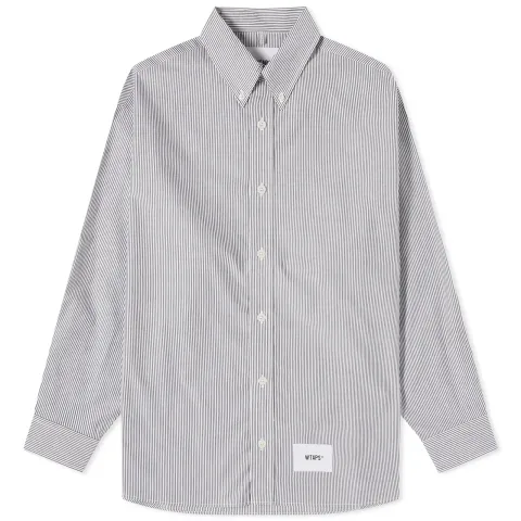 03 Striped Back Printed Shirt