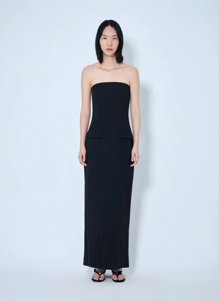 Strapless Pocket Dress