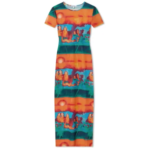 Billie Mesh Midi Dress