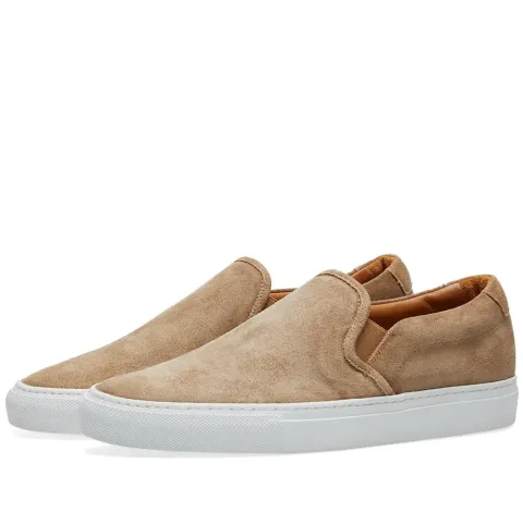 Slip On Waxed Suede
