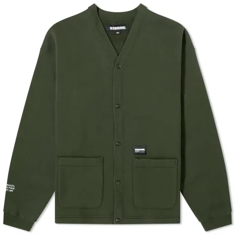 Plain Sweat Cardigan