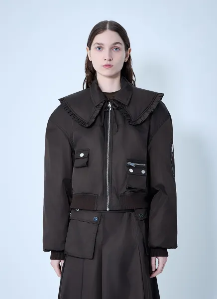 Duchesse Nylon Bomber Jacket