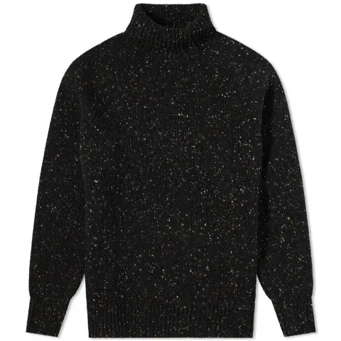 Donegal Roll Neck Knit