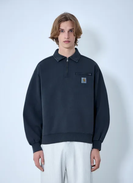Half Zip Detroit Sweatshirt