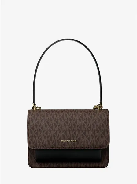Claire Small Signature Logo Crossbody Bag
