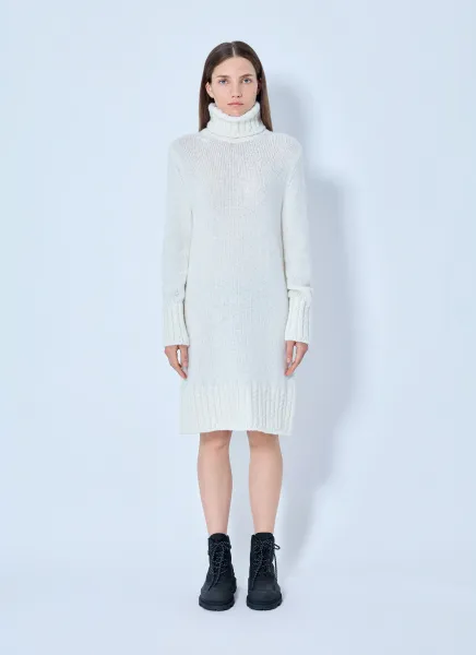 Moncler Turtleneck Knit Dress
