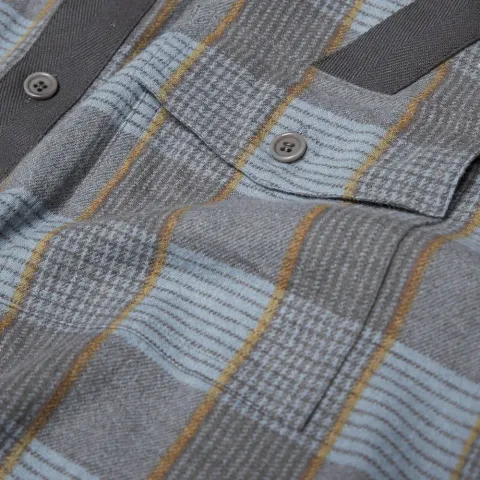 Check Military Tape Shirt
