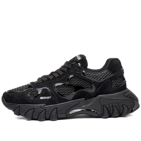 B - East Suede & Mesh Sneakers