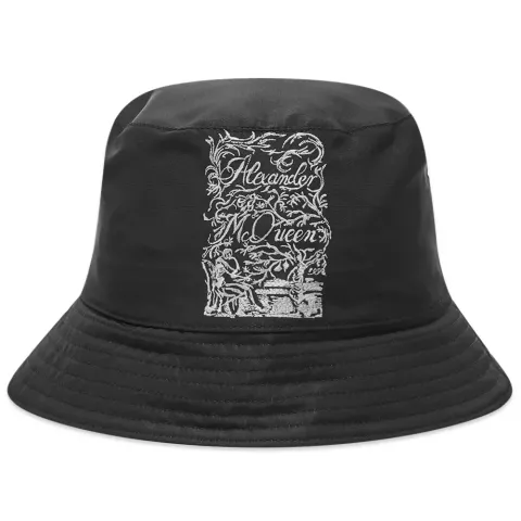 Script Logo Bucket Hat