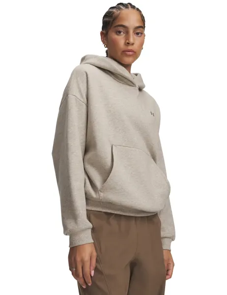 Under Armour Icon Fleece Hoodie Oatmeal