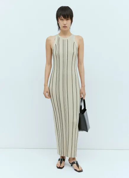 Curved Rib Tank Dress