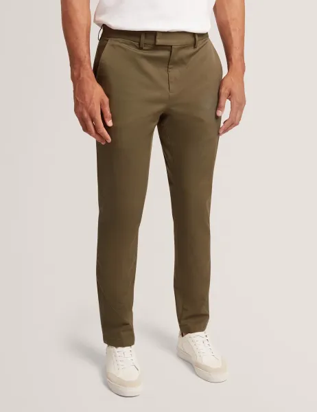 Ted Baker Regular Fit Chinos Khaki