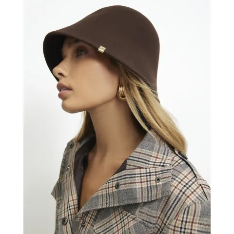 River Island Wool Bucket Hat