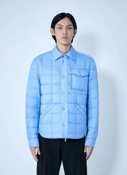 Reversible Crescent Shirt Jacket