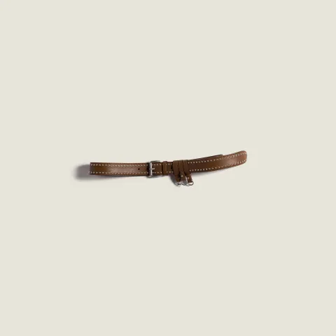 Leather belt