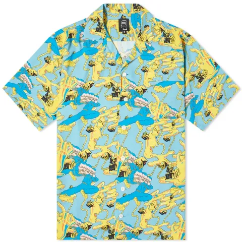 Jonny Negron Bondage Print Hawaiian Shirt