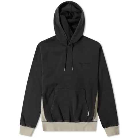 Side Panelled Popover Hoodie