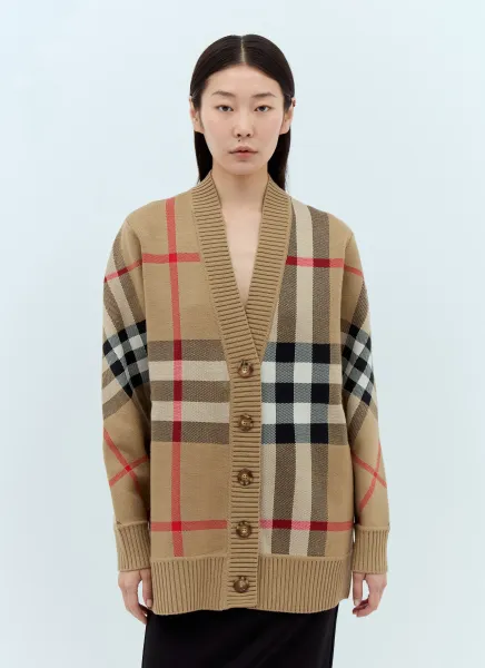 Caragh Check Cardigan