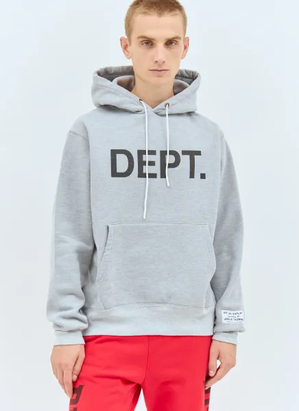 Logo Print Hooded Sweatshirt