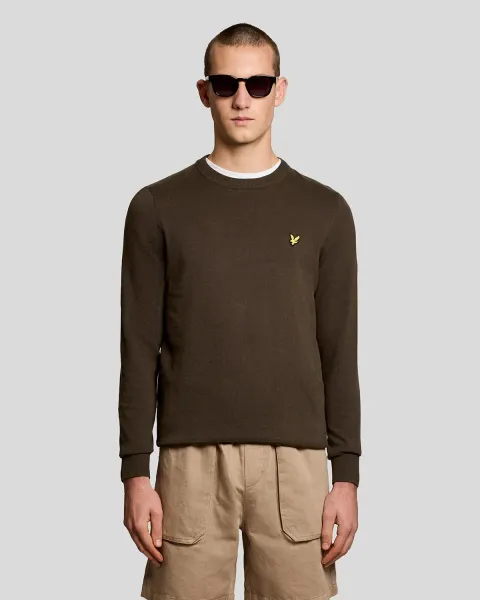 Lyle & Scott Cotton Crew Neck Jumper