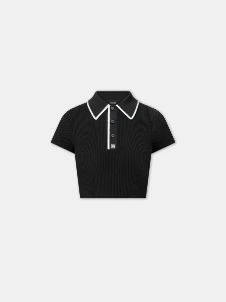 WOMEN - WOMEN'S MA POLO - Black