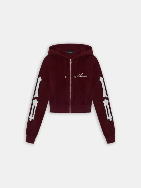 WOMEN - WOMEN'S BONES HOODIE - Aged Port