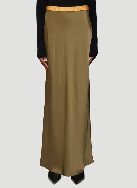 Satin Slip Skirt
