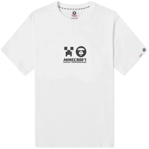 AAPE x Minecraft Apes And Planet Earth Tee