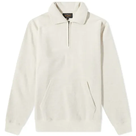 Half Zip Crew Sweat