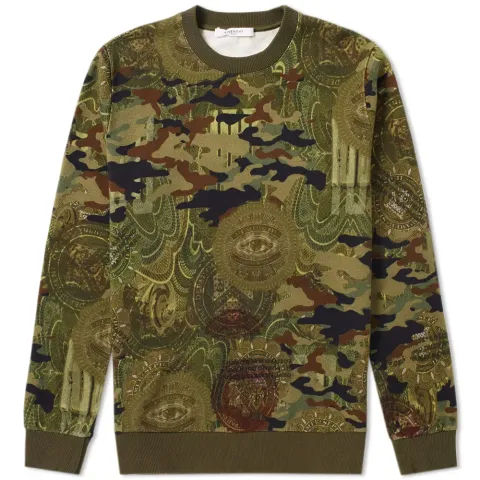 Dollar Camo Crew Sweat