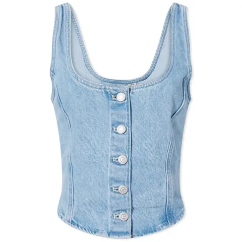 Dani Denim Corset Top