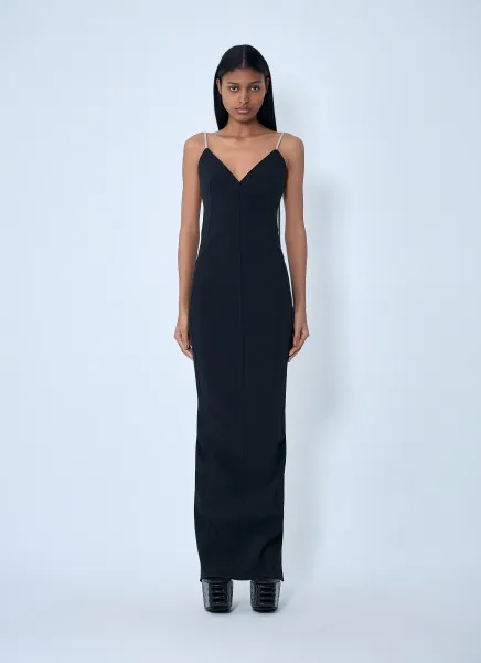 Spaghetti Strap Column Dress