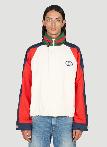 Interlocking G Colour Block Track Jacket
