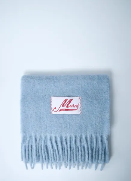 Fringed Wool Scarf