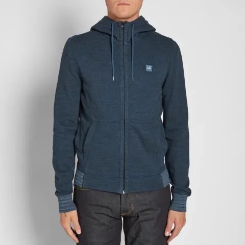 Patch Logo Zip Hoody