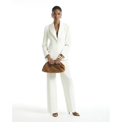 River Island Tux Detail Slim Leg Trousers