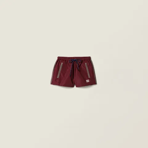 Technical fabric shorts