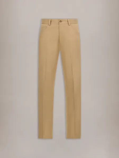 TWILL BOOTCUT PANT - Earth