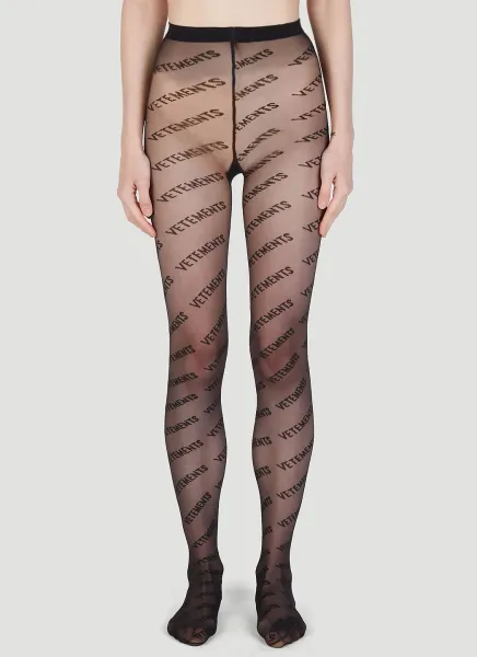 Logo Monogram Tights