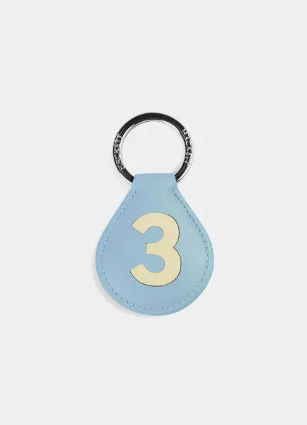 Number Three Keyring
